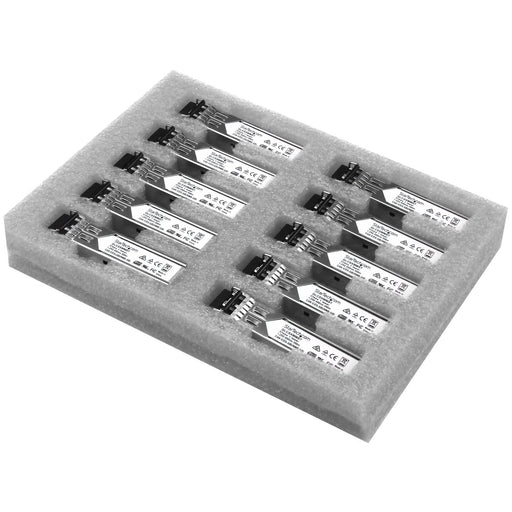 EAN 0065030864312 - StarTech.com GLCSXMM10PST red modulo transceptor Fibra óptica 1250 Mbit/s imagen 1