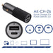 EAN 5906708750139 - Akyga AK-CH-26 USB Ladegerät 100 W 1x USB-C®, 1x USB-A QC 3.0, USB PD 3.0 Grau KFZ, LKW GaN, Schnellladeg imagen 6