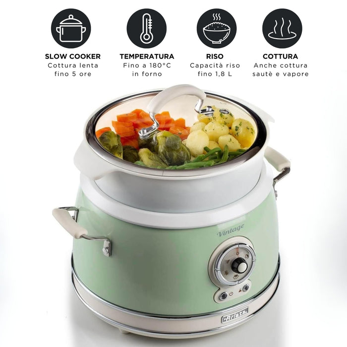 EAN 8003705118478 - Ariete 2904/04 arrocera 3,5 L 700 W Verde imagen 7