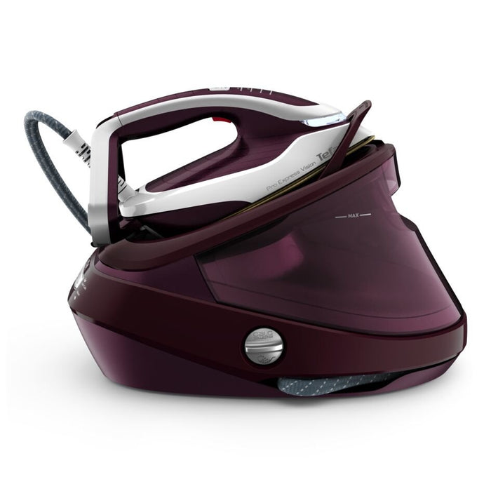 EAN 3121040082645 - Tefal Pro Express Vision GV9810 3000 W 1,1 L Durilium AirGlide Autoclean soleplate Rojo, Blanco imagen 5