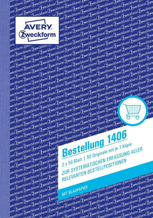 Avery Zweckform Bestellformular - 50 Hoja - A5 (148 X 210 Mm)