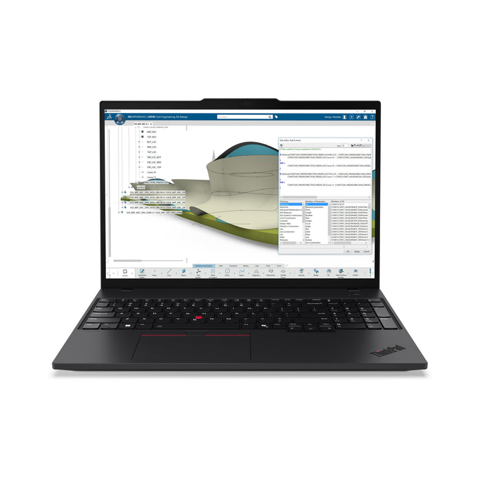 Lenovo Thinkpad P16s Amd G4 (21qr003qge), Portátil Negro, Amd Ryzen Ai 7 Pro 350, Amd Radeon 860m, 32 Gb Ddr5, 1 Tb (1 Tb Ssd), Windows 11 Pro 21qr003qge
