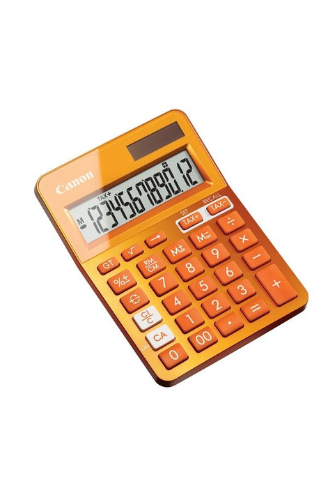 EAN 4549292008555 - Canon LS-123k calculadora Escritorio Calculadora básica Naranja imagen 3