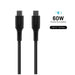 EAN 8591680147250 - FIXED FIXDLS-CC05-BK cable USB USB 2.0 0,5 m USB C 4,8 Gbit/s Negro imagen 1