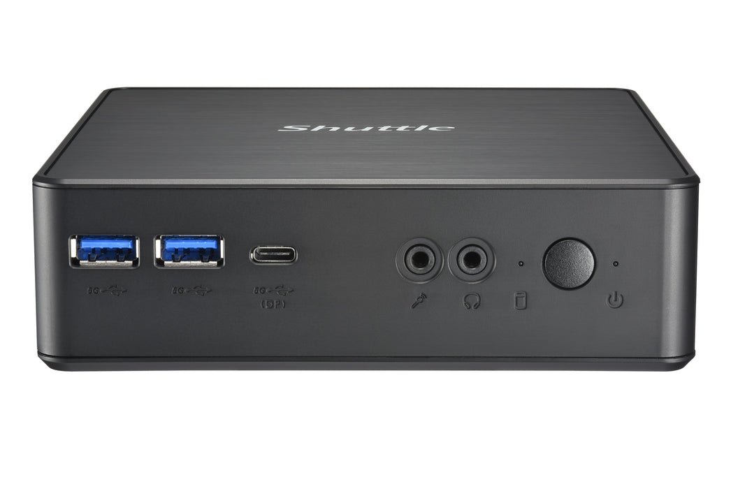 EAN 0887993005904 - Shuttle NC40U PC/estación de trabajo barebone 0.84L sized PC Negro 7305 Intel® SoC 1,1 GHz imagen 2