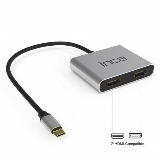 EAN 8681949014246 - Inca ITPC-4T hub de interfaz USB 3.2 Gen 1 (3.1 Gen 1) Type-C Aluminio imagen 2