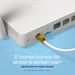EAN 4897082922155 - Keenetic Explorer 4G (KN-4910) router inalámbrico Ethernet rápido Doble banda (2,4 GHz / 5 GHz) Gris, Bla imagen 4