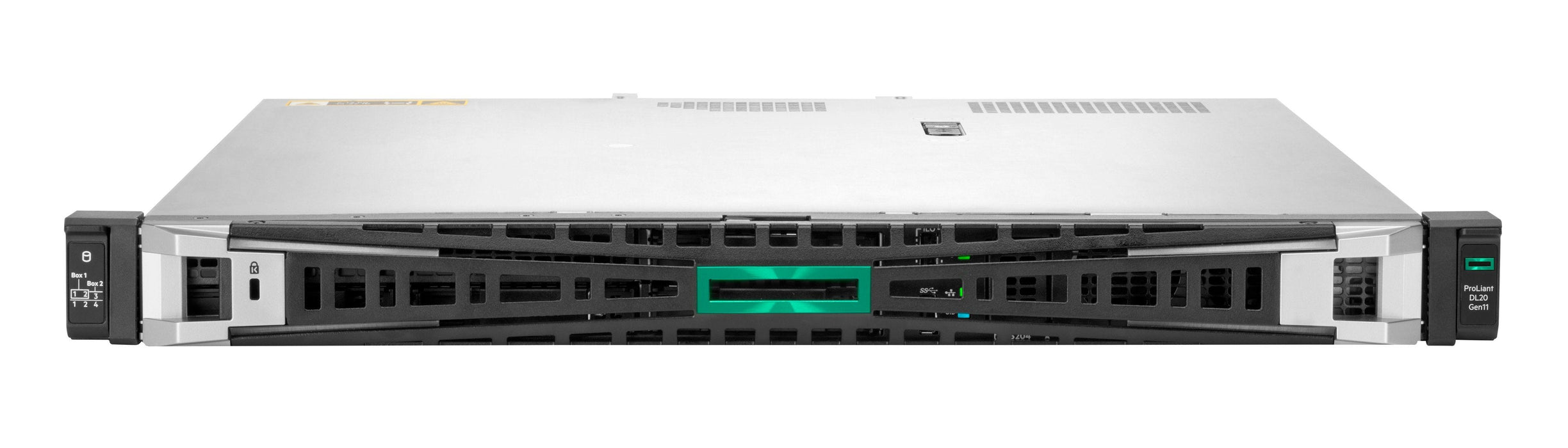 Servidor Hpe Proliant Dl20 Gen11 Se Puede Montar En Bastidor 1u 1 Vía 1 X Xeon 6333p / Hasta 5.2 Ghz Ram 32 Gb Sata/Sas/Nvme Hot-Swap 2.5" Bahía(S) Ssd 2 X 480 Gb Matrox G200 Gigabit Ethernet Sin So Monitor: Ninguno Smart Choice