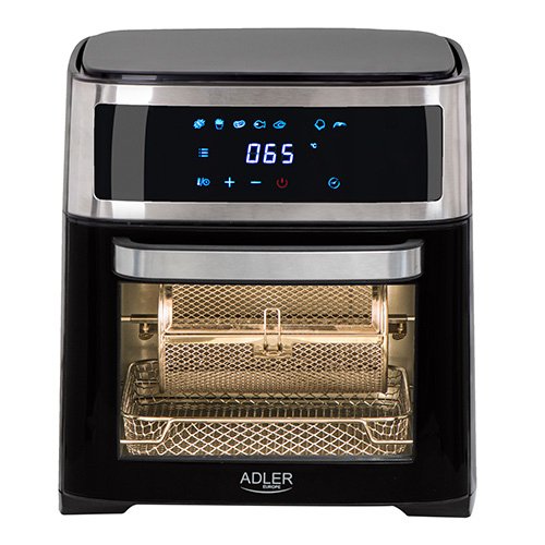 EAN 5903887803168 - Adler AD 6309 freidora Sencillo 13 L Independiente 2500 W Freidora de aire caliente Negro, Plata imagen 12