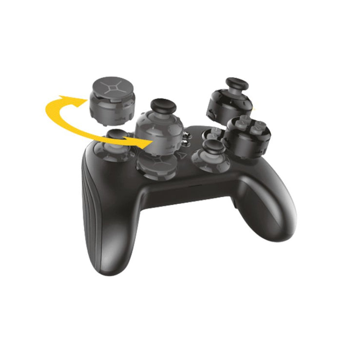 EAN 3760210996063 - Steelplay JVASWI00065 mando y volante Negro, Azul, Rojo Gamepad Analógico Android, Nintendo Switch, PC imagen 2