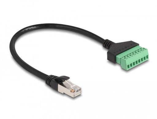 EAN 4043619659753 - DeLOCK 65975 cable de red Negro, Verde 0,3 m Cat6 U/UTP (UTP) imagen 2