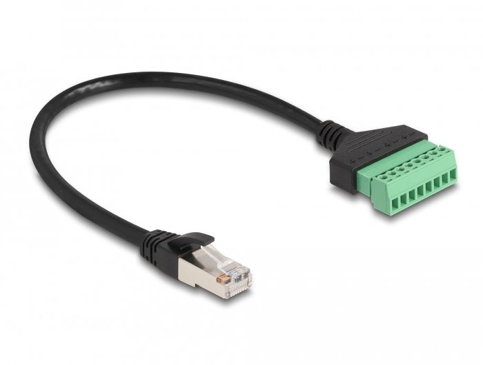 EAN 4043619659753 - DeLOCK 65975 cable de red Negro, Verde 0,3 m Cat6 U/UTP (UTP) imagen 2