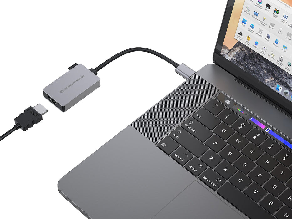 EAN 4015867240991 - Conceptronic ABBY22G Adaptador gráfico USB 1920 x 1080 Pixeles Gris imagen 4