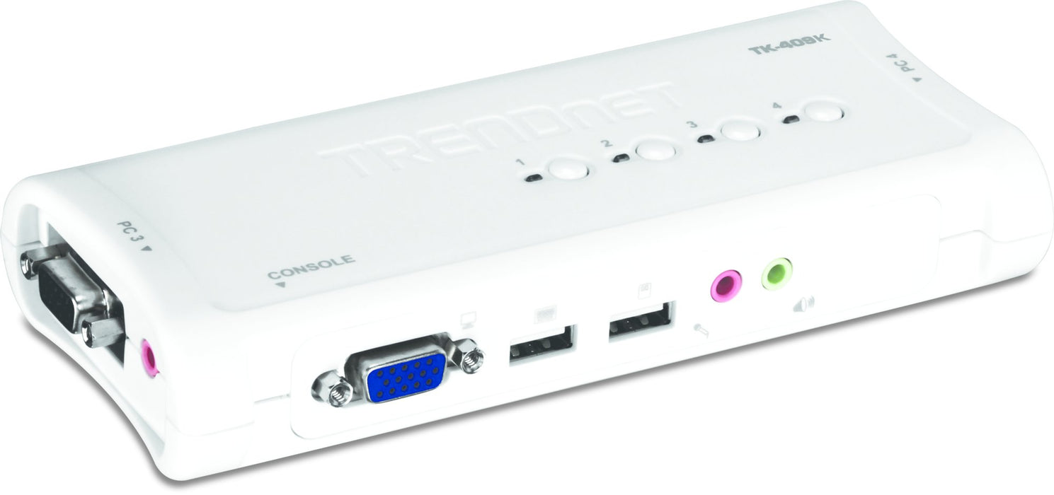 EAN 0710931304299 - Trendnet TK-409K interruptor KVM Azul imagen 1