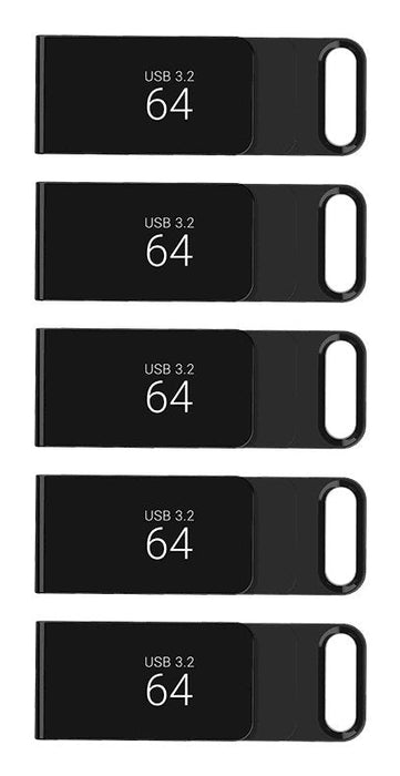 Usb-Mick 64gb Pny Elite Usb 3.2 Type-C 5-Pack Retail