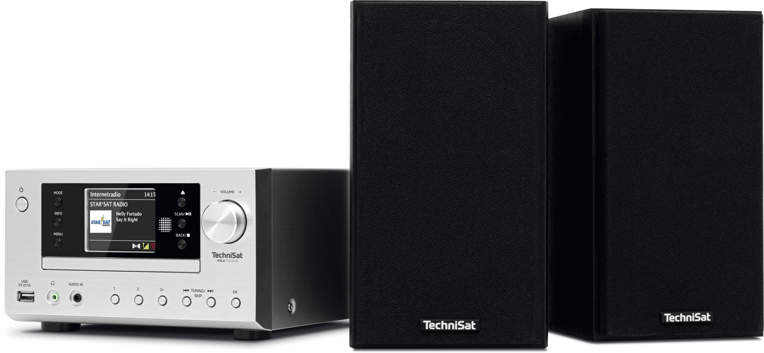 Technisat Viola 710 Cd Ir Schwarz