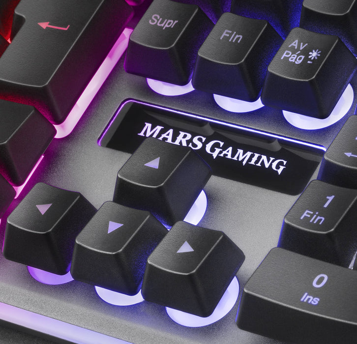 EAN 4710562758924 - Mars Gaming MK220FR teclado Juego USB Negro, Gris imagen 6