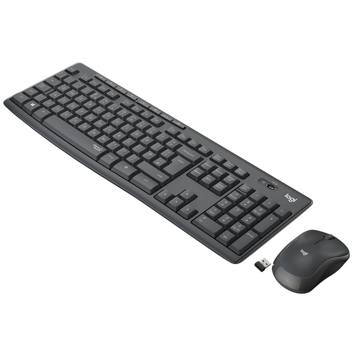 EAN 5099206092402 - Logitech 920-009797 teclado Ratón incluido Oficina RF inalámbrico QWERTY Italiano Grafito imagen 1