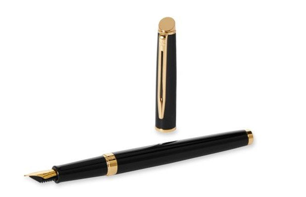 Pluma Waterman Hémisphère Estilográfica Negro, Oro 1 Pieza(S)