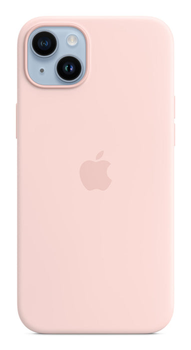 Funda De Silicona Magsafe Para Iphone 14 Plus - Rosa Tiza