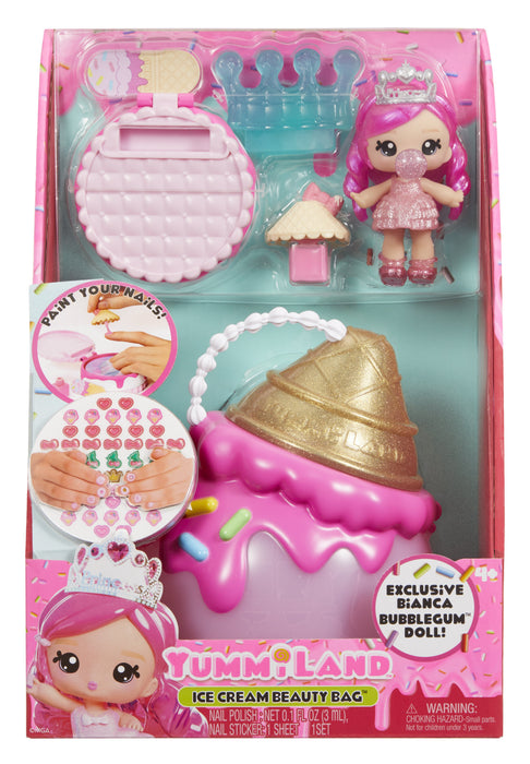 EAN 35051546740 - MGA Entertainment Yummiland Beauty Bag Playset + Lip Gloss Doll - Ice Cream Beauty Bag imagen 5