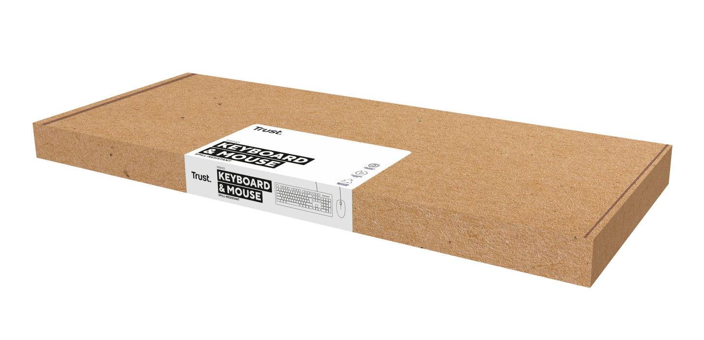 EAN 8713439239751 - Trust TKM-250 teclado Ratón incluido Universal USB Negro imagen 5