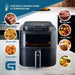 EAN 8426156017785 - Grunkel BLACKLIGHTFRYER freidora Sencillo 6 L Independiente 1400 W Freidora de aire caliente Negro imagen 2