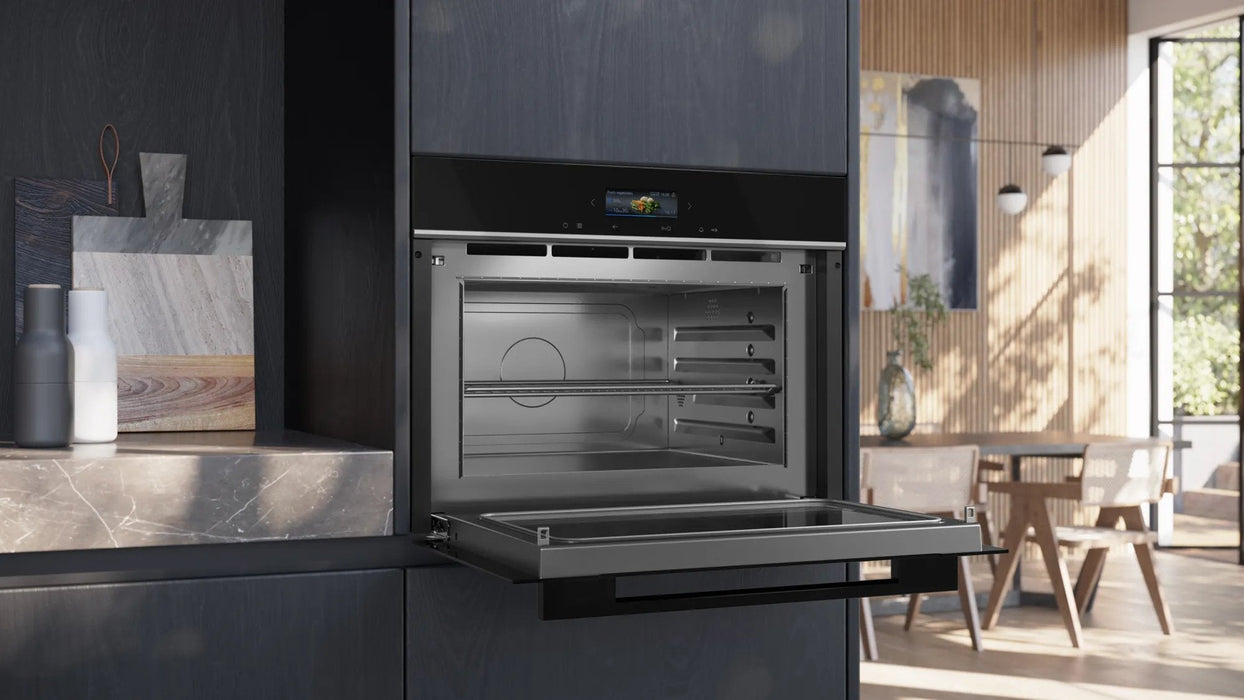 Siemens Ce732gxb1 Iq700, Microondas Negro/Acero Inoxidable Ce732gxb1