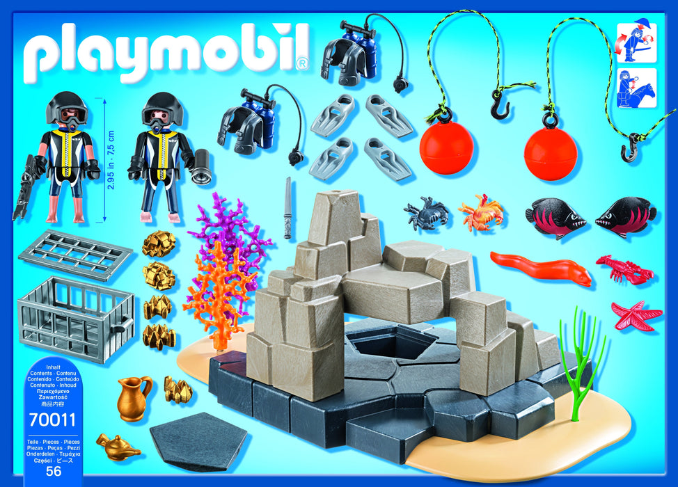 Playmobil Fuerzas Especiales Superset Unidad De Buceo
