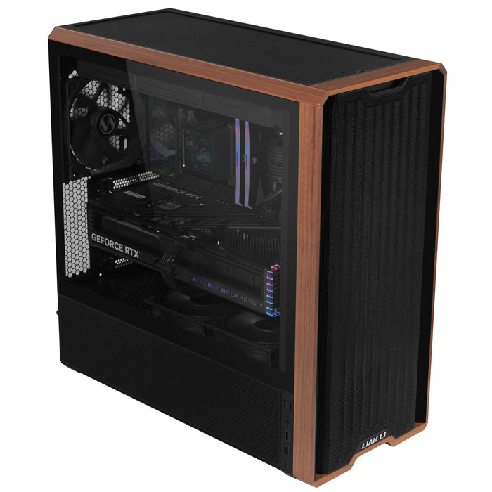 EAN 4718466015853 - Lian Li Lancool LAN217X carcasa de ordenador Midi Tower Negro, Madera imagen 10