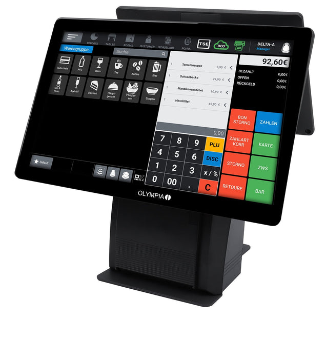 Olympia Regimrierkasse T215 Ohne Display Negro