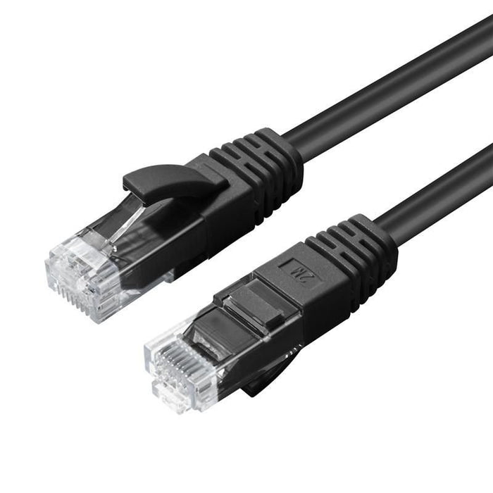 EAN 5704174258605 - Microconnect MC-UTP6A02S cable de red Negro 2 m Cat6a U/UTP (UTP) imagen 1