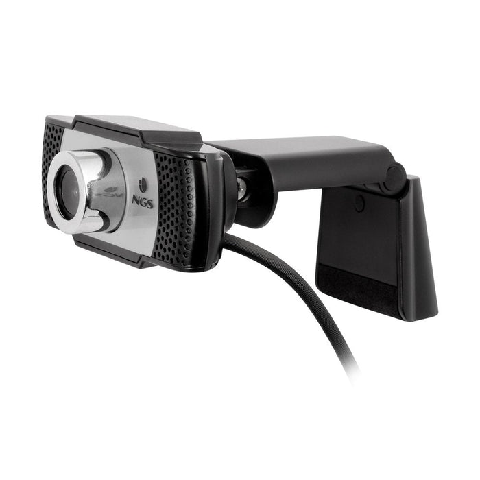 Webcam Con Micrófono Ngs Xpresscam720 1280*720 Campo Visual 60º Base Ajustable Usb Plug And Play