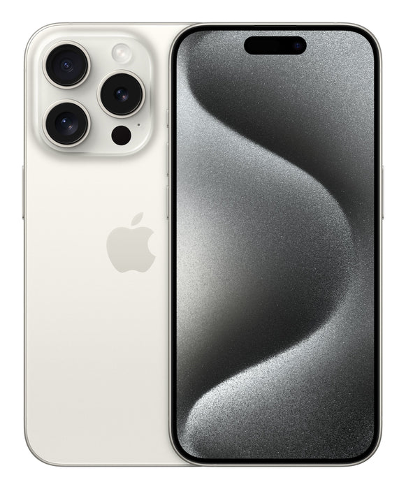 EAN 195949018688 - Apple iPhone 15 Pro 15,5 cm (6.1") SIM doble iOS 17 5G USB Tipo C 128 GB Titanio, Blanco imagen 1
