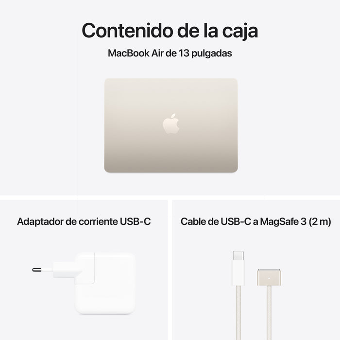 EAN 0195949837845 - Apple MacBook Air Apple M M4 Portátil 34,5 cm (13.6") 16 GB 512 GB SSD Wi-Fi 6E (802.11ax) macOS Sequoia  imagen 11