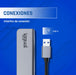 EAN 8435364319246 - iggual IGG319246 hub de interfaz USB 3.2 Gen 1 (3.1 Gen 1) Type-C 5000 Mbit/s Plata imagen 5