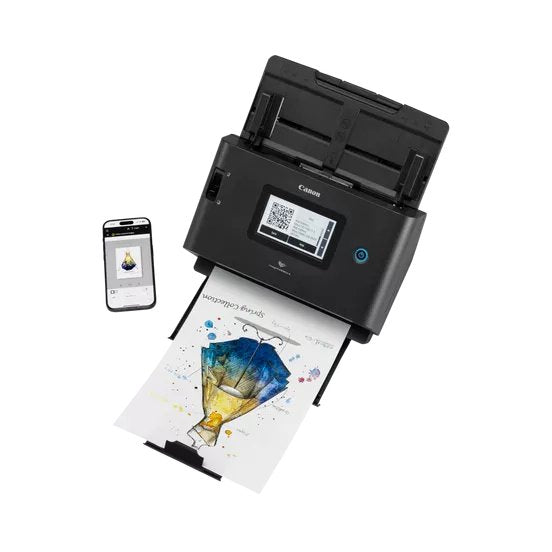 EAN 4528472112138 - Canon DR-S350NW Escáner con alimentador automático de documentos (ADF) 600 x 600 DPI A4 Negro imagen 3