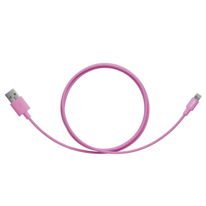 Pny Cable Usb / Lightning 1.20m - Rosa - Plastique