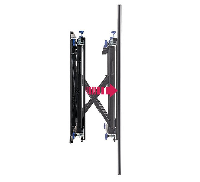 B-Tech Wandhalterung 600x400 -50kg 42-75'' Pop-Out Videowall Negro