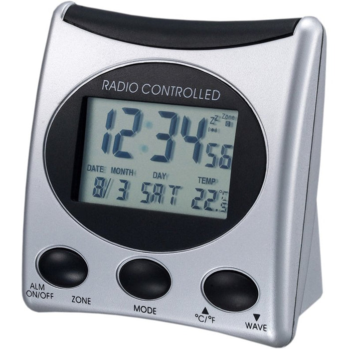 EAN 4029665502212 - Technoline WT 221 Reloj despertador digital Plata imagen 1