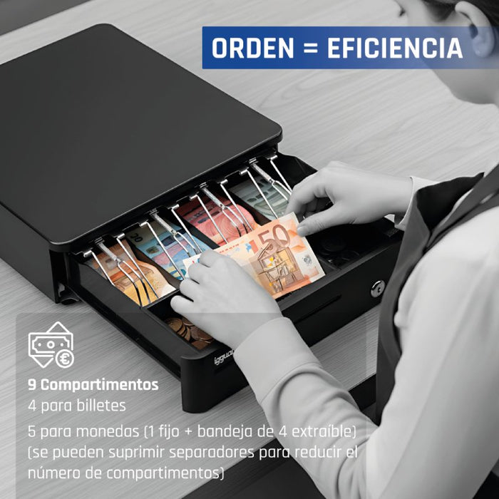 EAN 8435364317945 - iggual IGG317945 cajón de efectivo Cajón de efectivo automático y manual imagen 8
