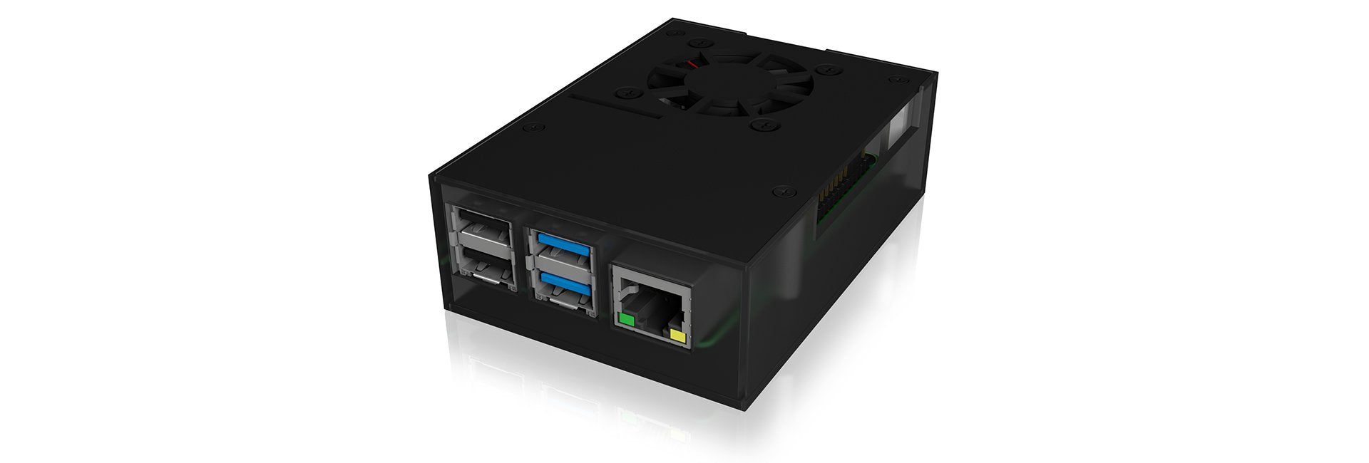 Carcasa Icy Box Para Raspberry Pi4 Ib-Rp108