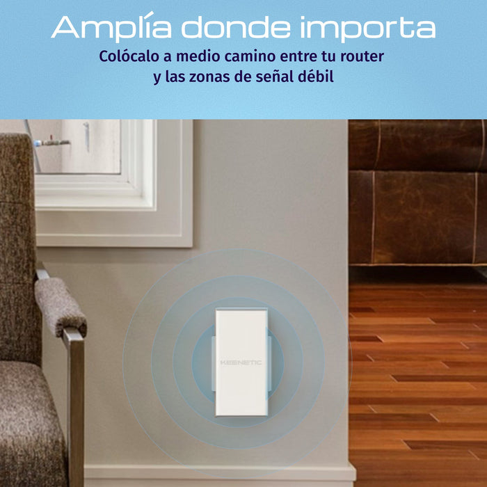 EAN 4897082922278 - Keenetic Buddy 6 SE (KN-4410) Repetidor de red Blanco, Gris 1000 Mbit/s imagen 2