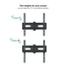 EAN 8433281013124 - TooQ LP7843TN-B soporte para TV 139,7 cm (55") Negro imagen 5