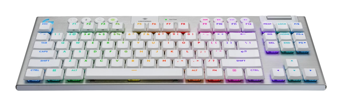 EAN 5099206121676 - Logitech G G915 X LIGHTSPEED teclado Juego USB + RF Wireless + Bluetooth QWERTY Nórdico Blanco imagen 2