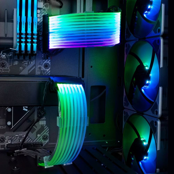 EAN 4044951037476 - Sharkoon SHARK XTend 16 Universal Tira LED imagen 4