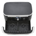 EAN 0622356270373 - Ninja AF500EU freidora Doble 10,4 L Independiente 2470 W Freidora de aire caliente Negro, Acero inoxidabl imagen 6