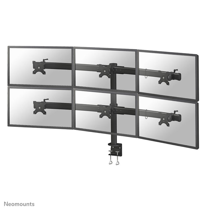 EAN 8717371445560 - Neomounts FPMA-D700D6 soporte para monitor 68,6 cm (27") Escritorio Negro imagen 1