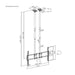 EAN 8435739903636 - AISENS CT120TLE-395 soporte para TV 3,05 m (120") imagen 6