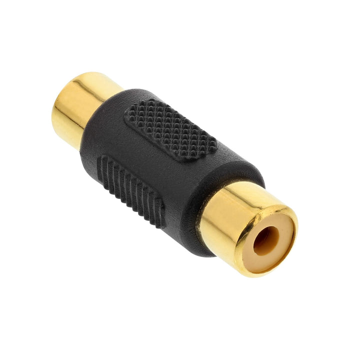 Adaptador De Audio Inline Rca Hembra A Hembra